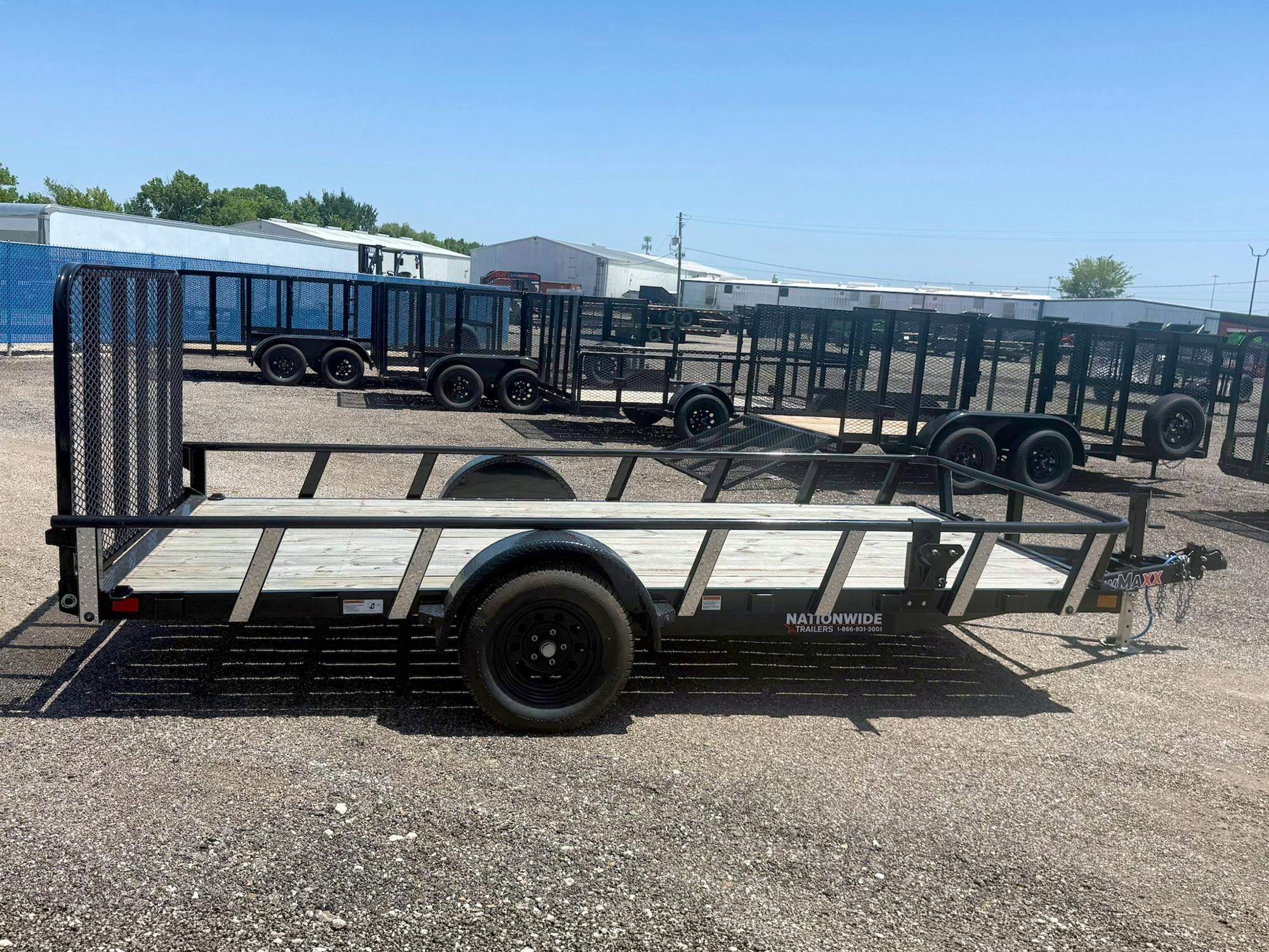 RawMaxx UTX 14' × 77" 3.5K Utility Trailer