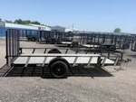 RawMaxx 14'x77" Pipetop Utility Trailer w/4' Gate (UTX) Stock #83954 - Thumbnail 2