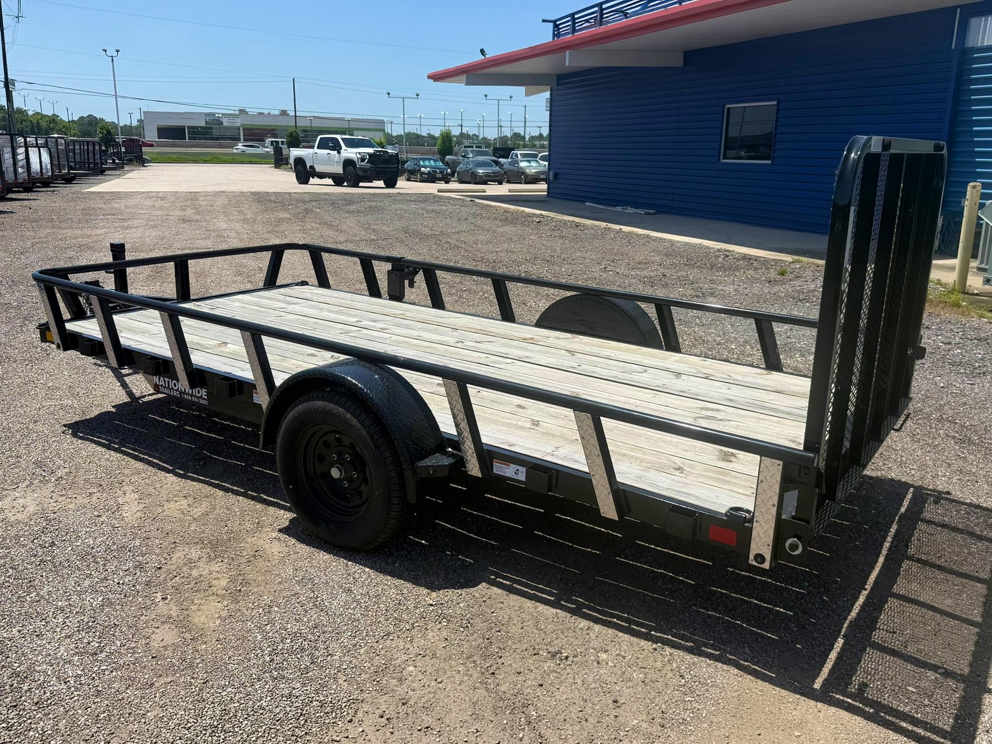 RawMaxx UTX 14' × 77" 3.5K Utility Trailer