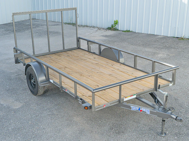 Texas Bragg 12'x77" Utility Trailer w/ 3' Gate
