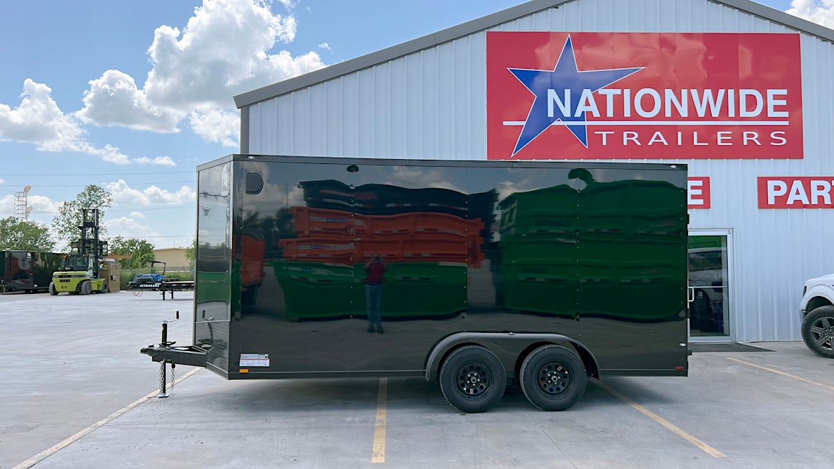 Spartan 7'x16' Enclosed Cargo Trailer w/ Rear Ramp Door (C2) - Image 3