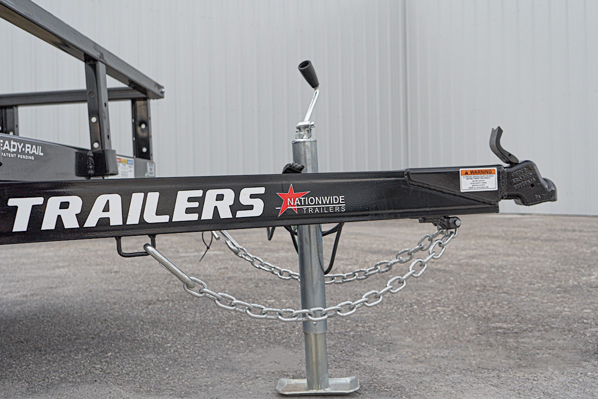PJ Trailers 12'x77" Single Axle 4" Channel Utility Trailer (U7) - Image 8
