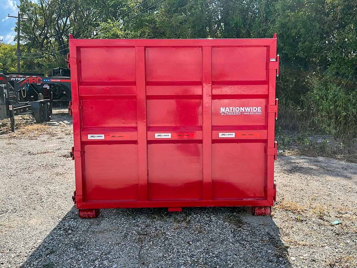 ARC Trailers 14' 20YD Steel Dumpster Bin w/ 6' Sides - Image 4