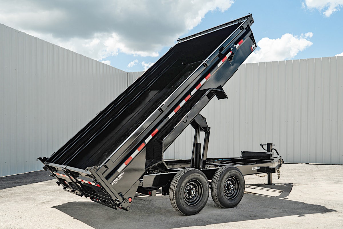 PJ Trailers 14'x83" Low Pro Dump Trailer w/ 2' Sides (DL) - Image 22