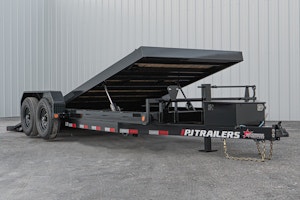 PJ Trailers 20'x82" Powered Full Deck Tilt Trailer (TF)