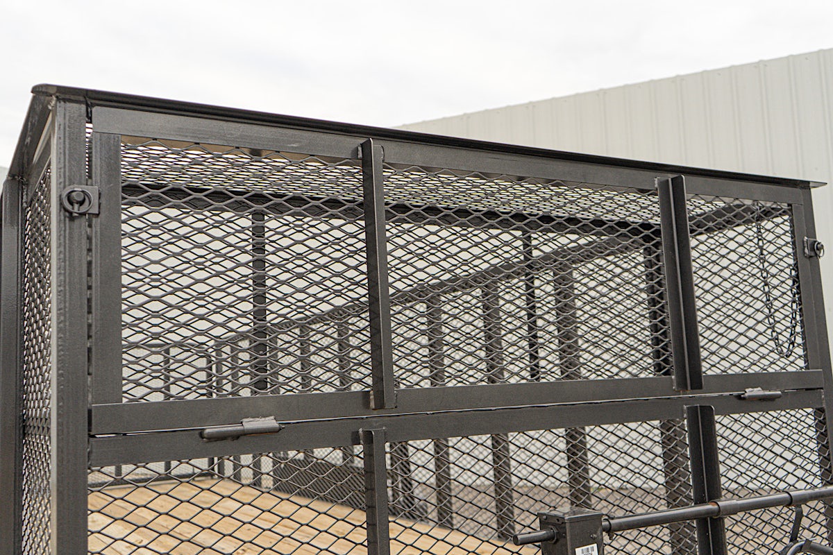 X-ON 20'x83" Landscape Trailer w/ 4' Sides & 4' Gate (L2) - Image 6