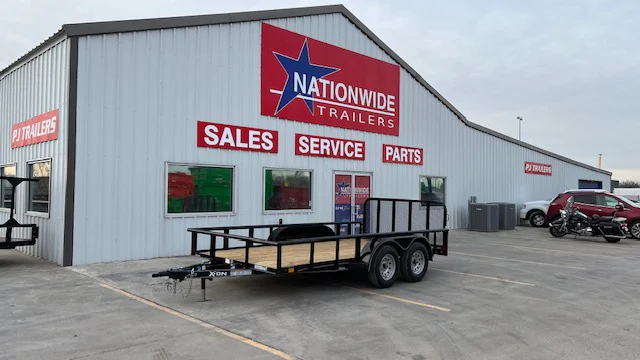 X-ON 14'x83" Utility Trailer w/ 3' Gate (U2)