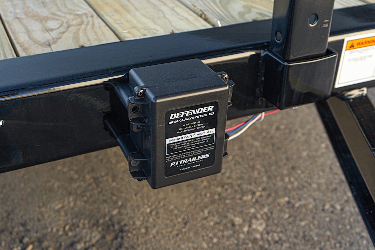 PJ Trailers 20'x83" Tandem Axle 4" Channel Utility Trailer (UL) - Image 6