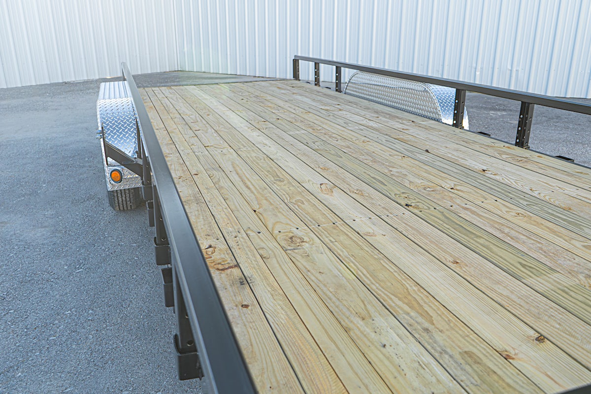 PJ Trailers 20'x83" Tandem Axle 4" Channel Utility Trailer (UL) - Image 7