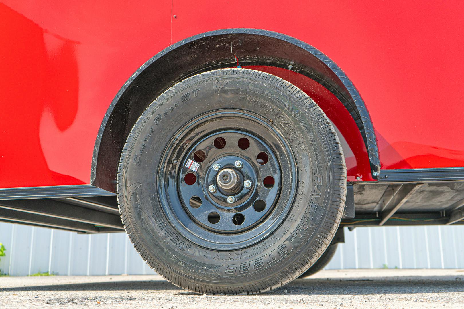 Spartan 6'x12' Enclosed Cargo Trailer w/ Rear Ramp Door (C1) - Image 9