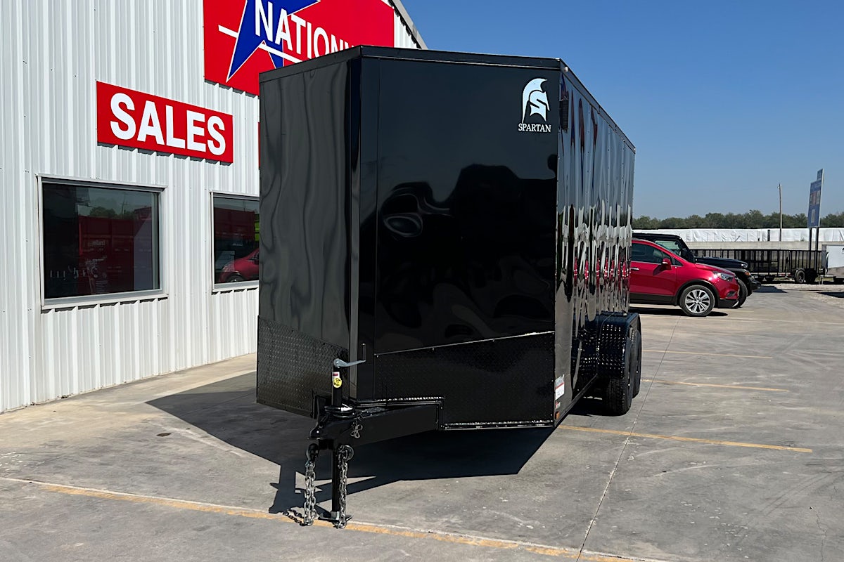 Spartan 7'x14' Enclosed Cargo Trailer w/ Rear Ramp Door (C2) - Image 3