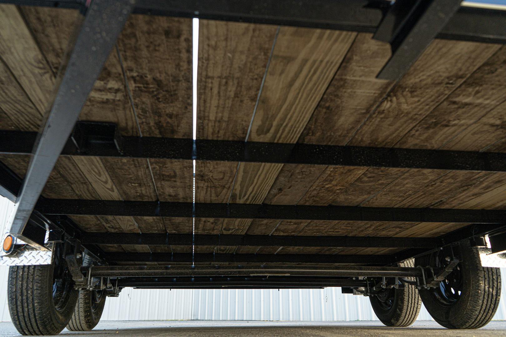 PJ Trailers 14'x83" Tandem Axle 4" Channel Utility Trailer (UL) - Image 11