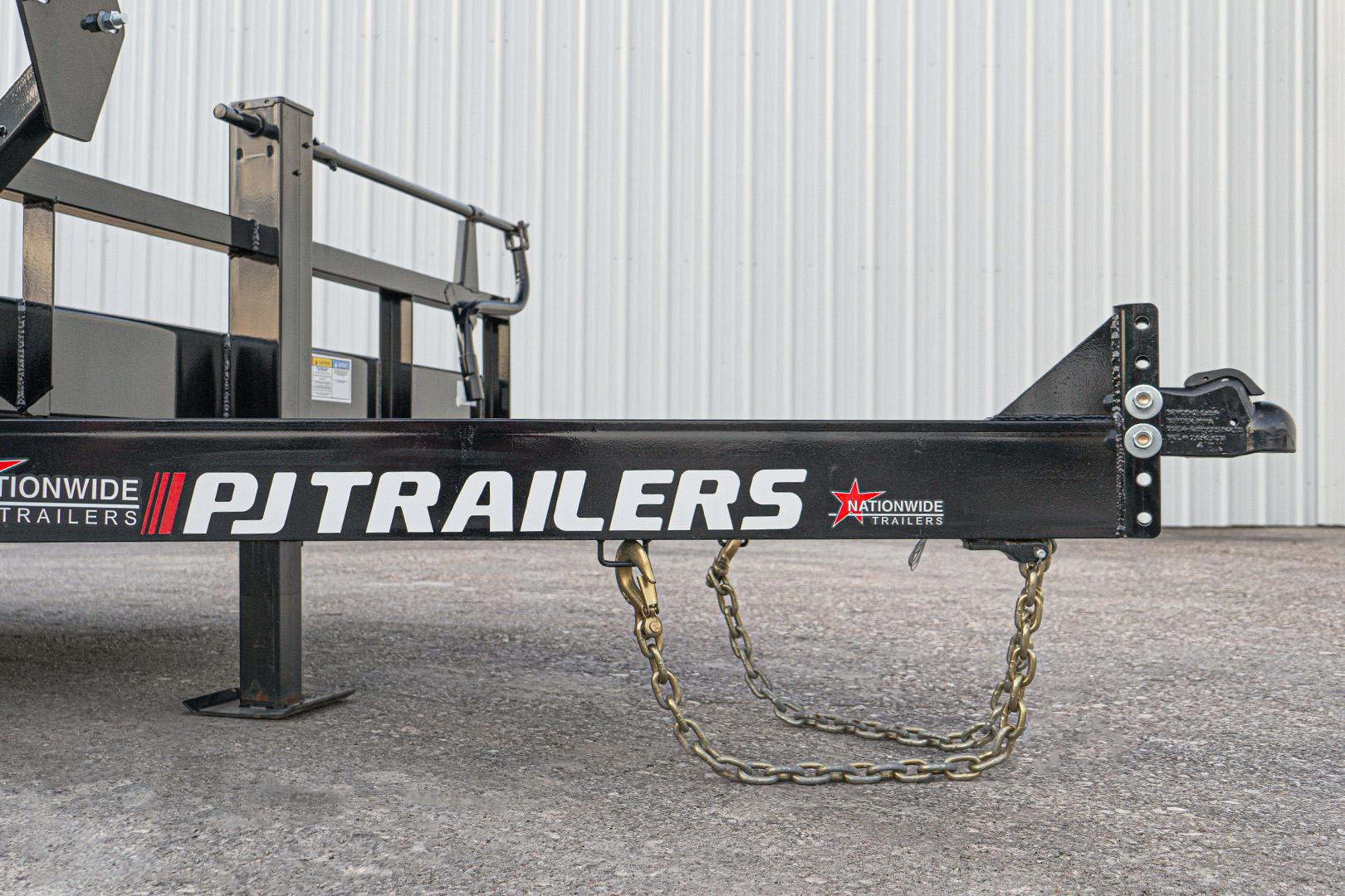 PJ Trailers 20'x82" 6" Channel Hydraulic Equipment Gravity Tilt Trailer (TJ) - Stock #84240 - Image 9 of 20