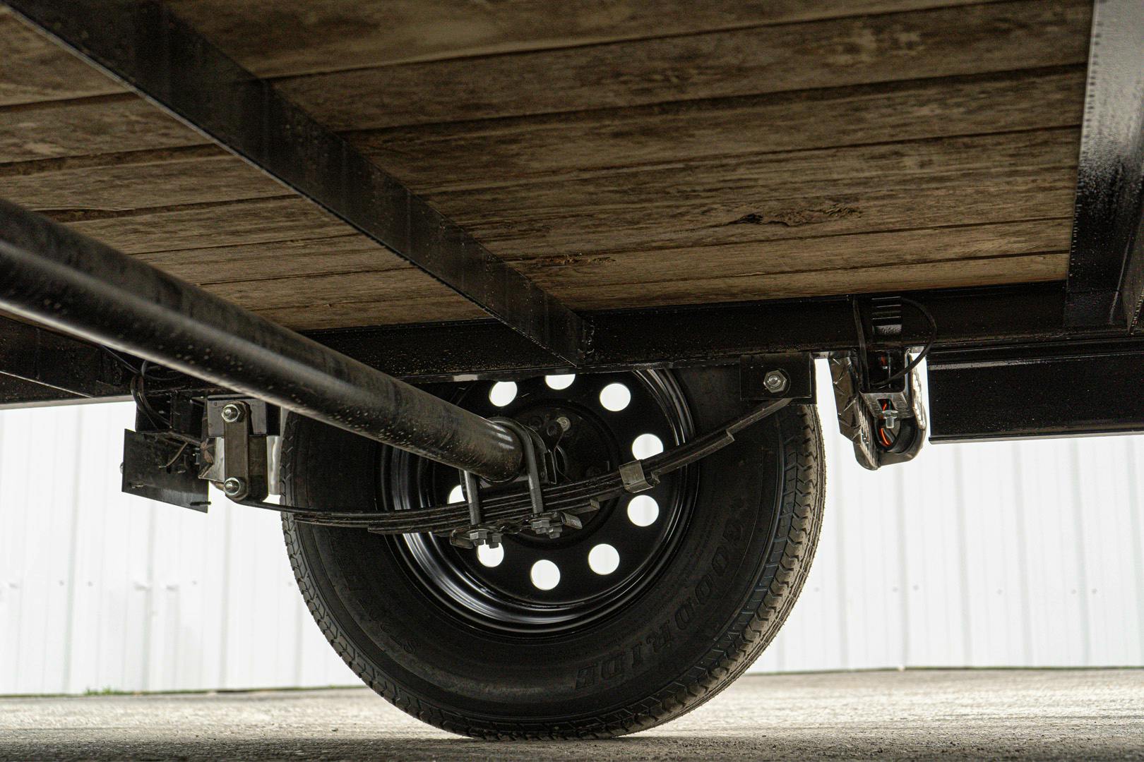 PJ Trailers 14'x83" Single Axle 4" Channel Utility Trailer (U8) - Stock #84248 - Image 13 of 19