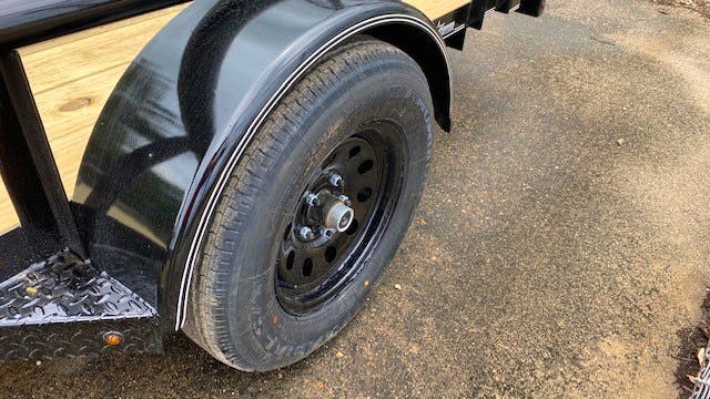 X-ON 12'x77" Utility Trailer w/ 4' Gate (U1) - Image 5