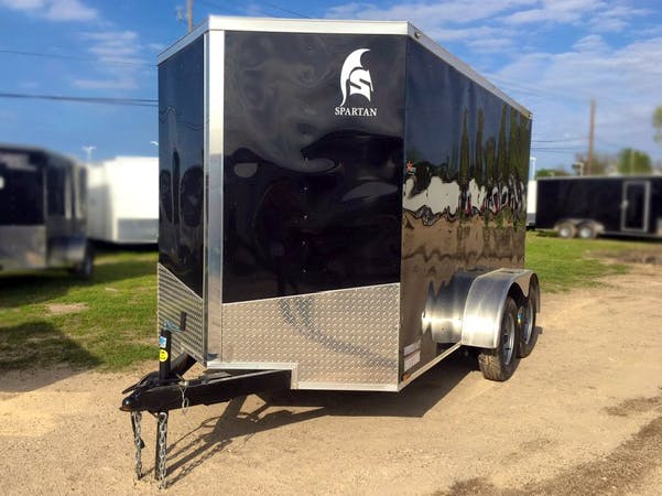 Spartan 6'x12' Enclosed Cargo Trailer w/ Rear Ramp Door (C2) - Image 2