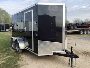 Spartan 6'x12' Enclosed Cargo Trailer w/ Rear Ramp Door (C2)