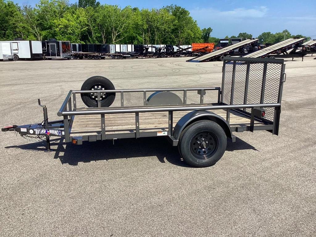 Texas Bragg 10'x77" Utility Trailer w/ 3' Gate (U1)
