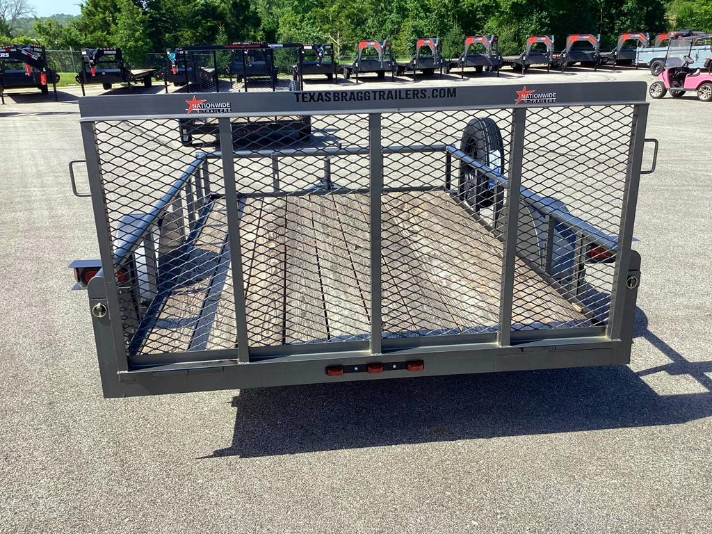 Texas Bragg 10'x77" Utility Trailer w/ 3' Gate (U1)