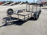 Texas Bragg 10'x77" Utility Trailer w/ 3' Gate (U1) Stock #84298 - Thumbnail 1