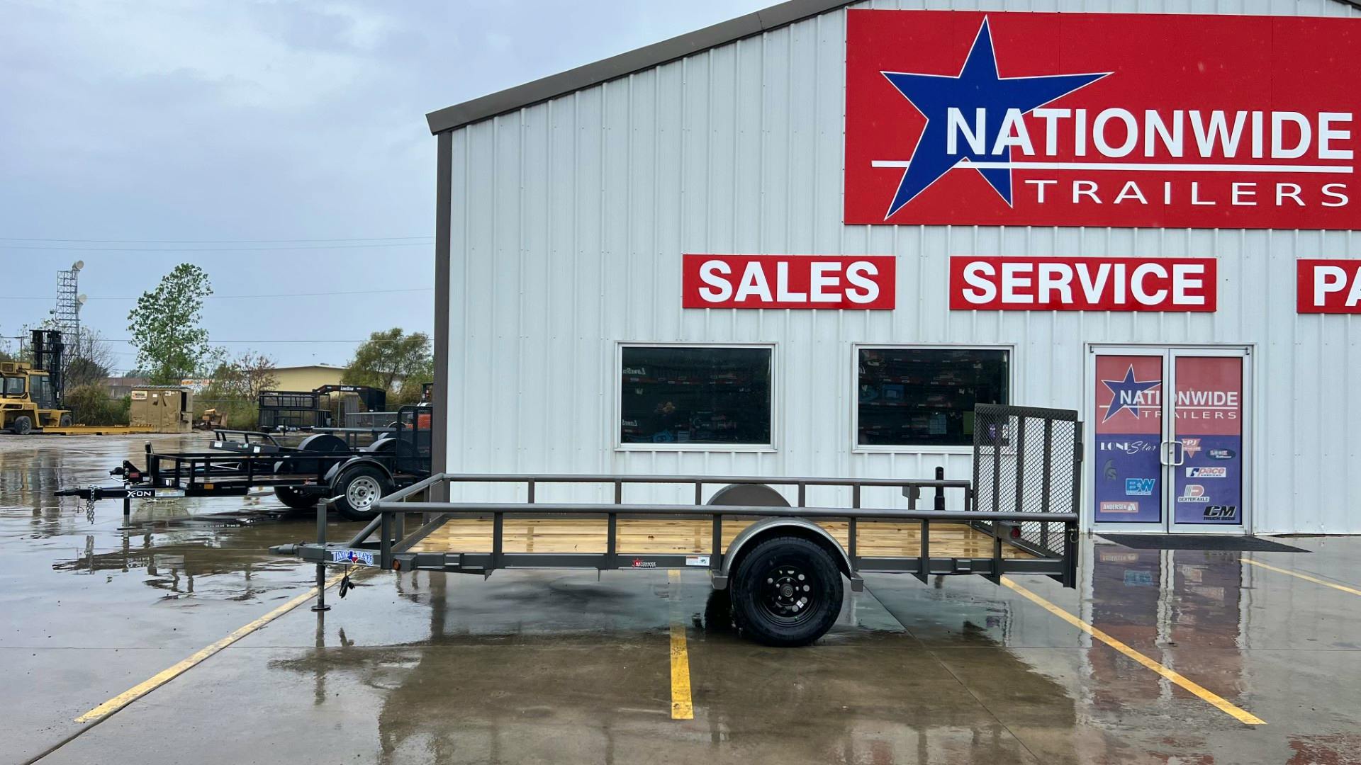 Texas Bragg 14'x72" Utility Trailer w/ 4' Gate (U1) - Image 5