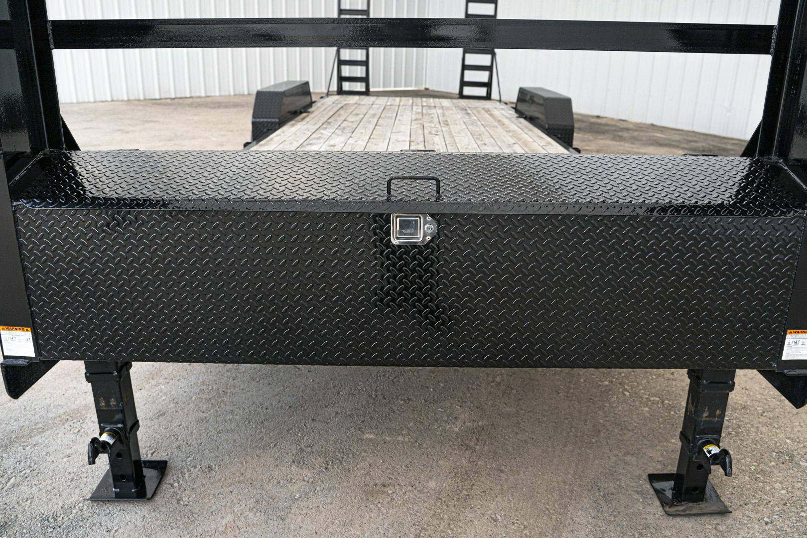 PJ Trailers 24'x83" Gooseneck 6" Channel Equipment Trailer (CC) - Image 7