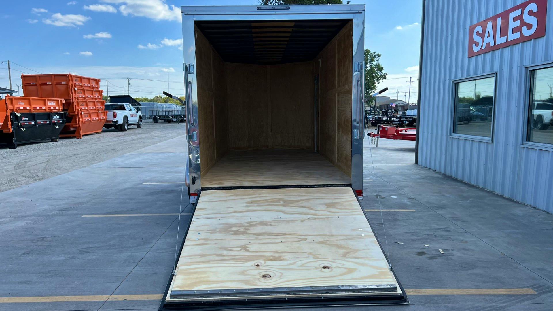 Spartan 7'x16' Enclosed Cargo Trailer w/ Rear Ramp Door (C2) - Image 4