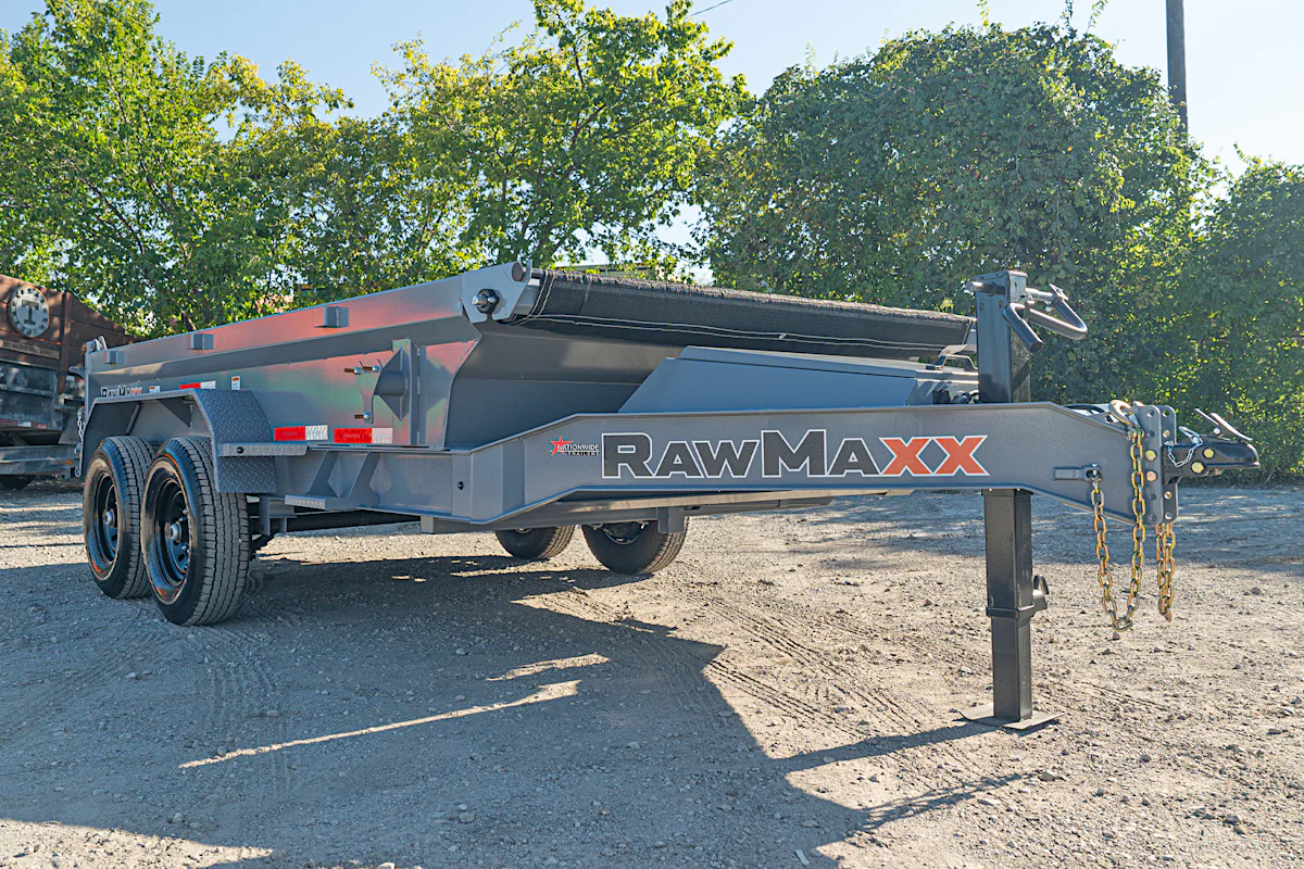 RawMaxx 14'x83" GDX Dump Trailer (GDX) - Stock #84351 - Image 1 of 10 RawMaxx 14'x83" GDX Dump Trailer (GDX) - Stock #84351 - Image 1 of 10