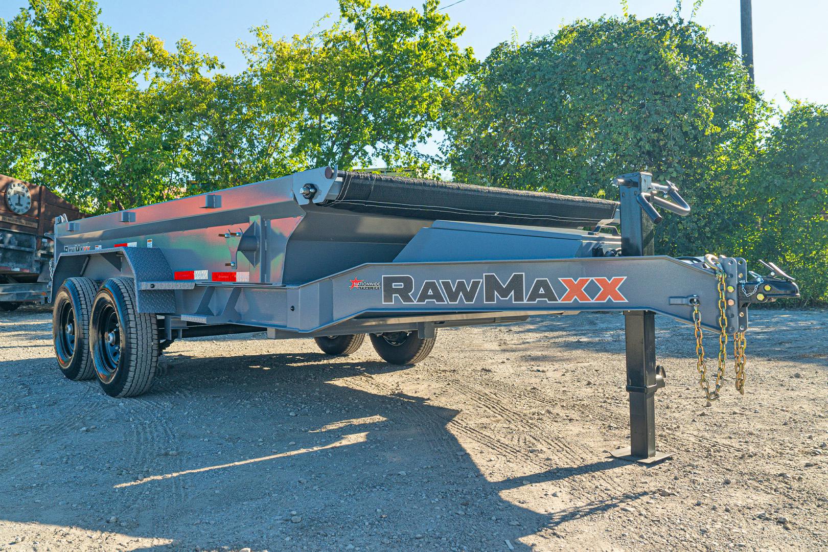RawMaxx GDX 14' × 83" 14K Dump Trailer