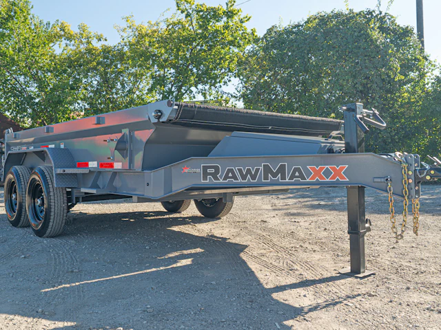 RawMaxx GDX 14' × 83" 14K Dump Trailer