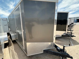 Spartan 7'x16' Enclosed Cargo Trailer w/ Rear Ramp Door (C2)