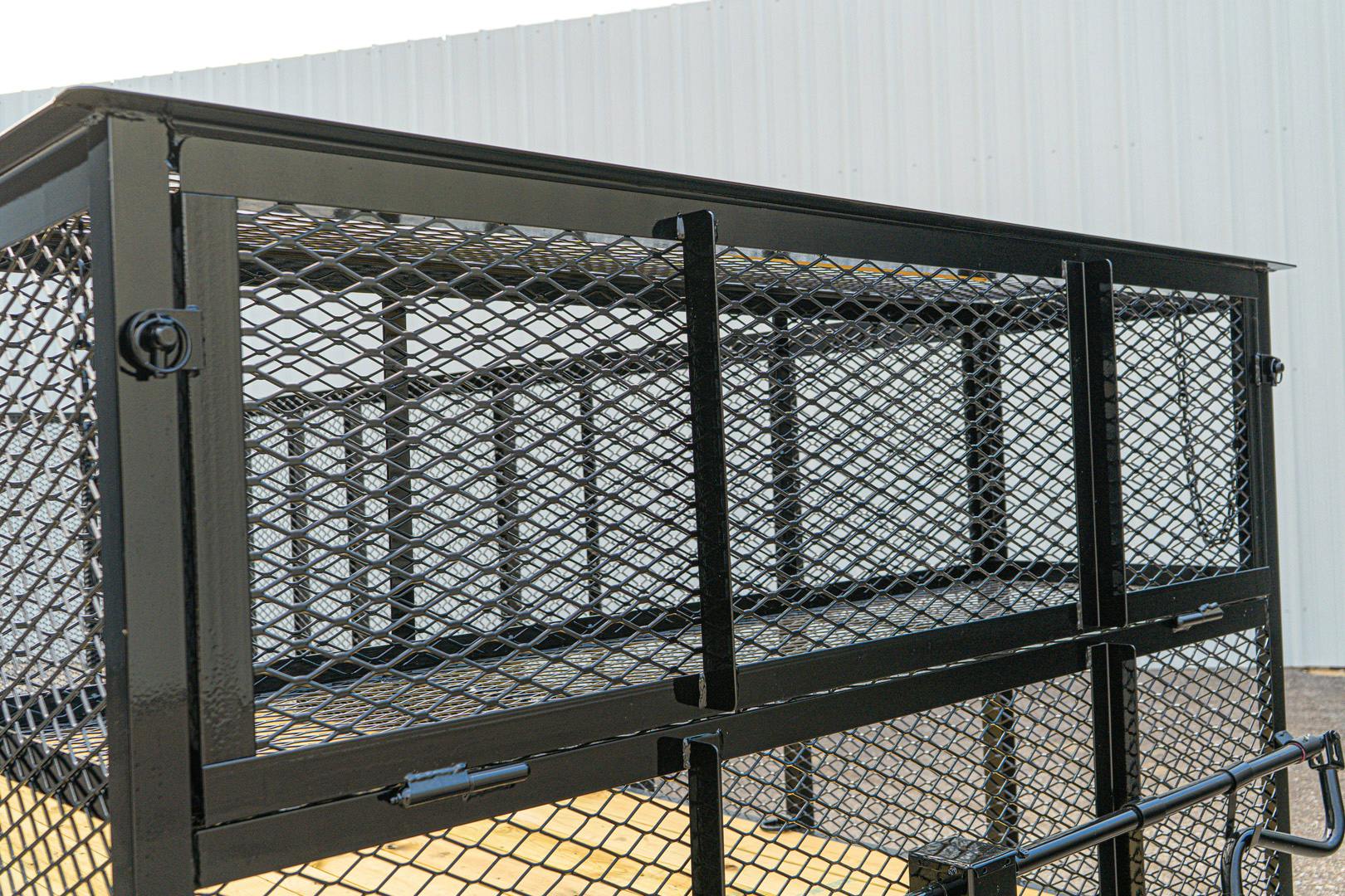 X-ON 16'x83" Landscape Trailer w/ 4' Sides & 4' Gate (L2) - Image 6