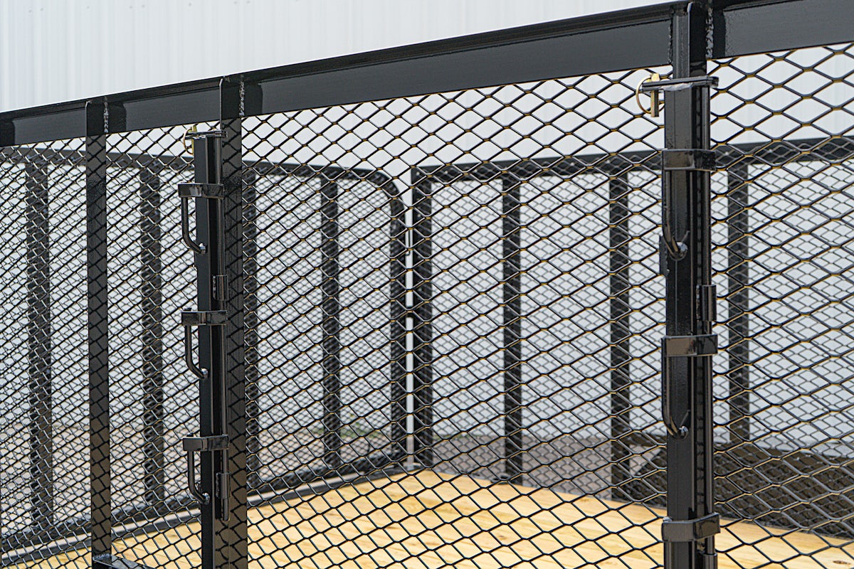 X-ON 16'x83" Landscape Trailer w/ 4' Sides & 4' Gate (L2) - Image 8