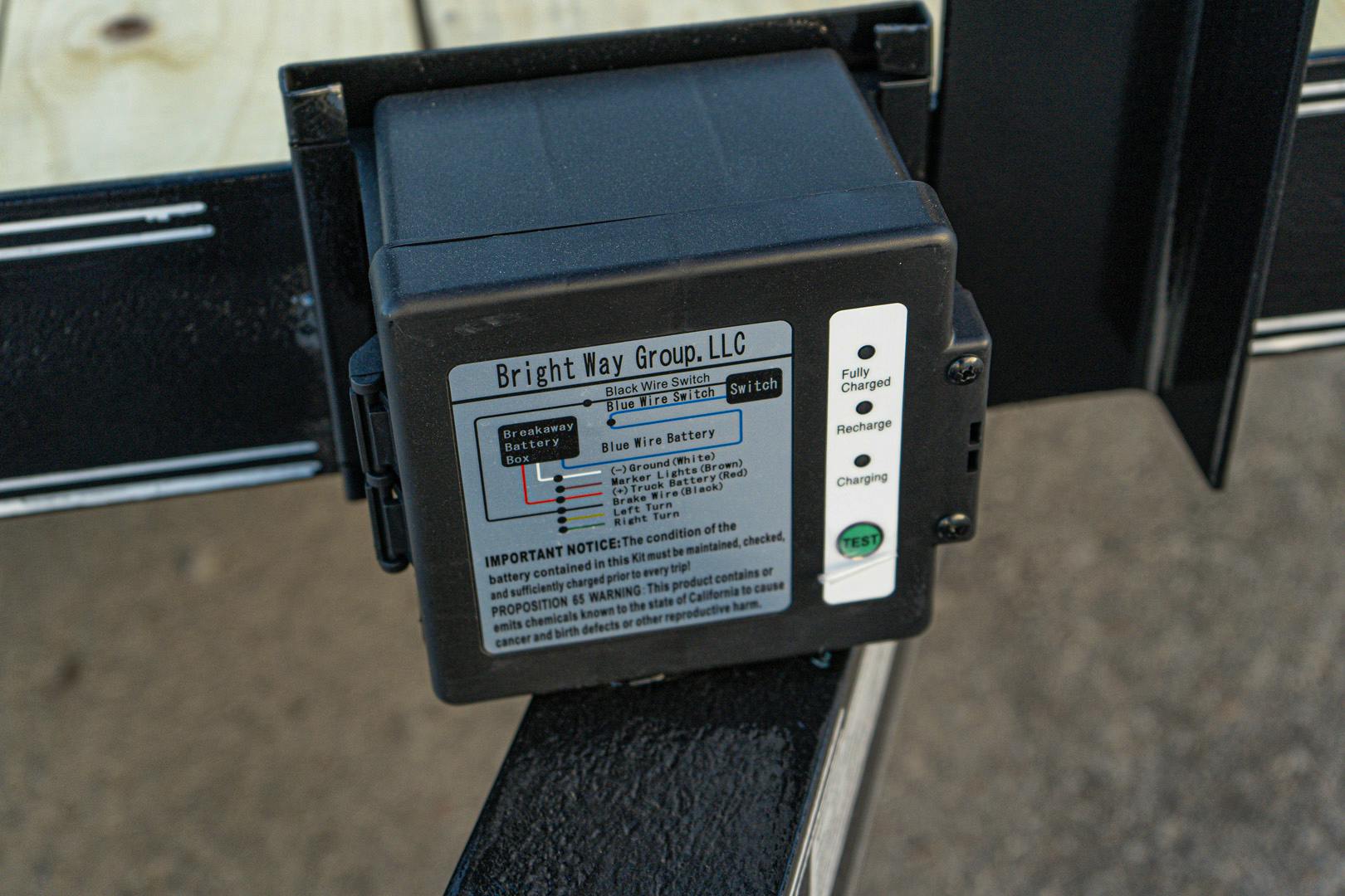 Texas Bragg 16'x83" Utility Trailer w/ 4' Gate (U2) - Image 6