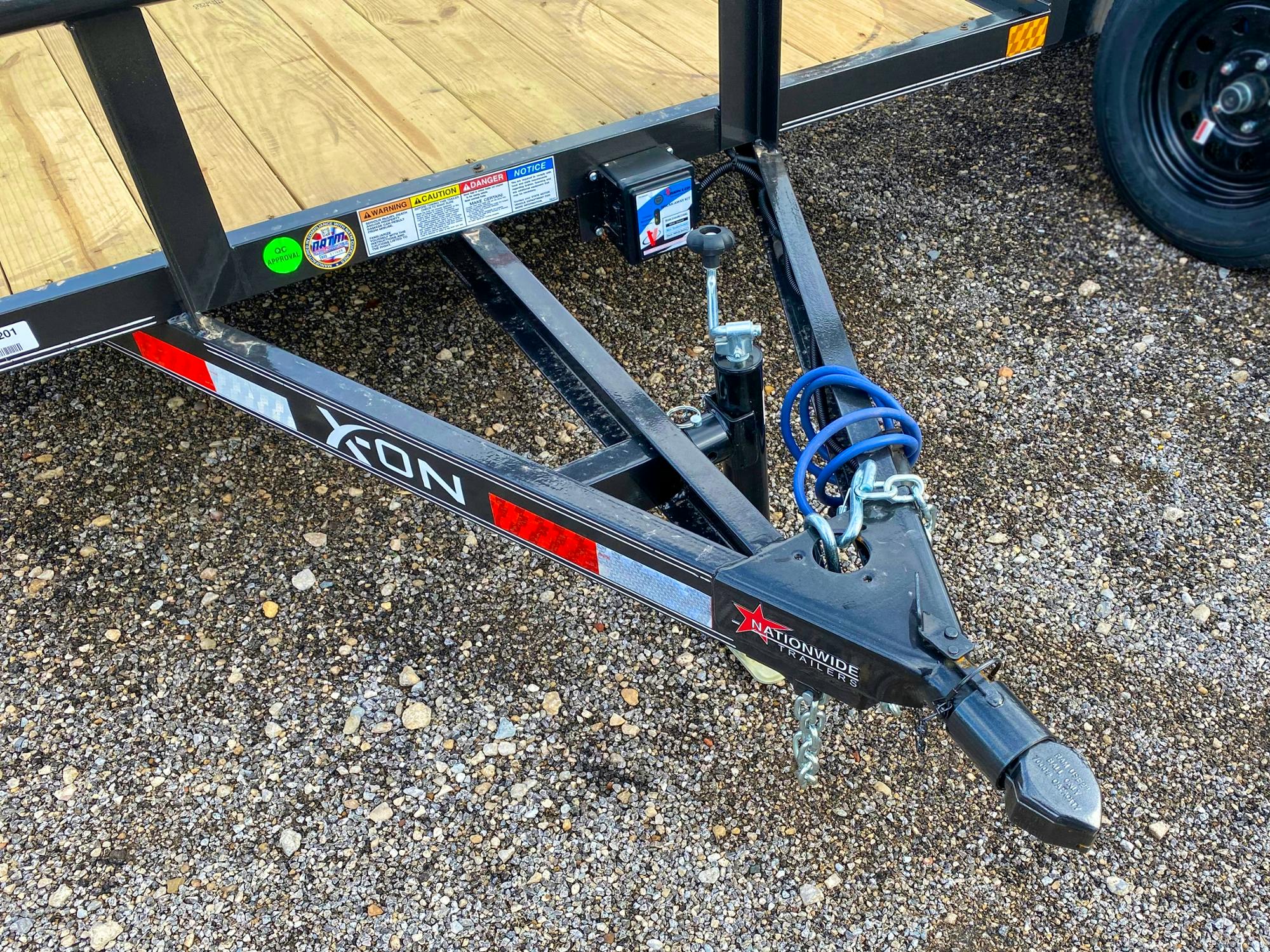 X-ON 14'x83" Utility Trailer w/ 4' Gate (U2)