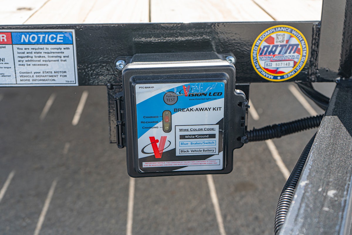 X-ON 12'x83" Utility Trailer w/ Slide-In Ramps (U2) - Image 6