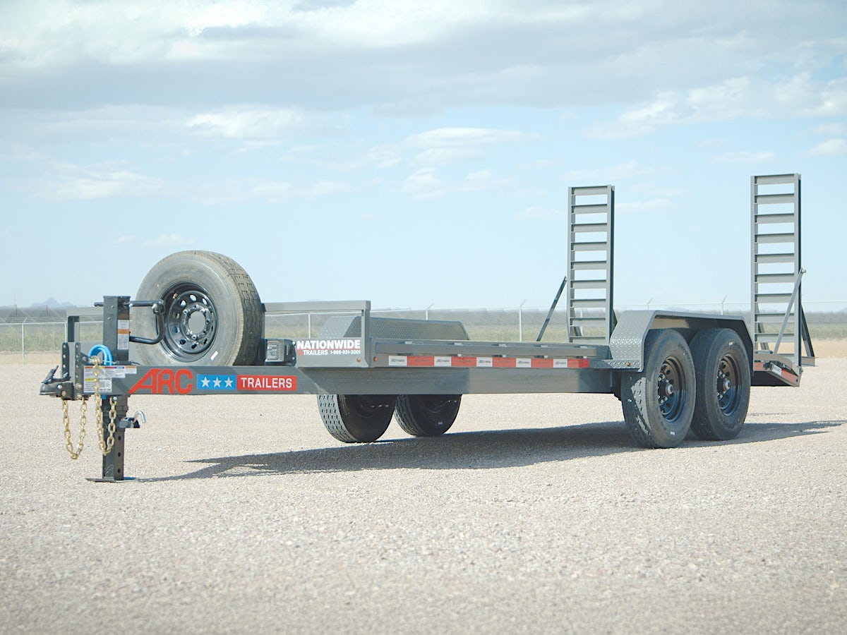 ARC Trailers 20'x83" General Purpose 14K Equipment Trailer (BEG) - Image 7