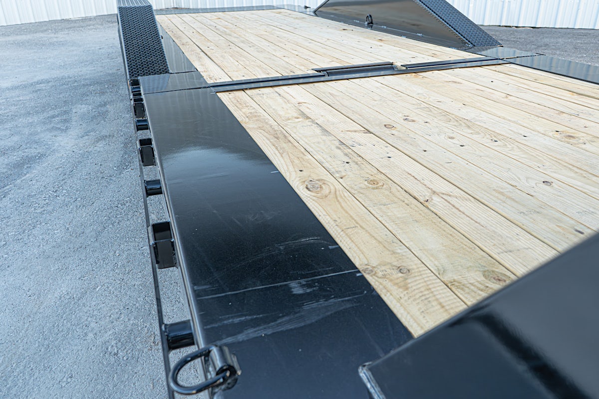 PJ Trailers 24'x102" Gooseneck 6" Channel Super-Wide Gravity Tilt Trailer (TS) - Image 13