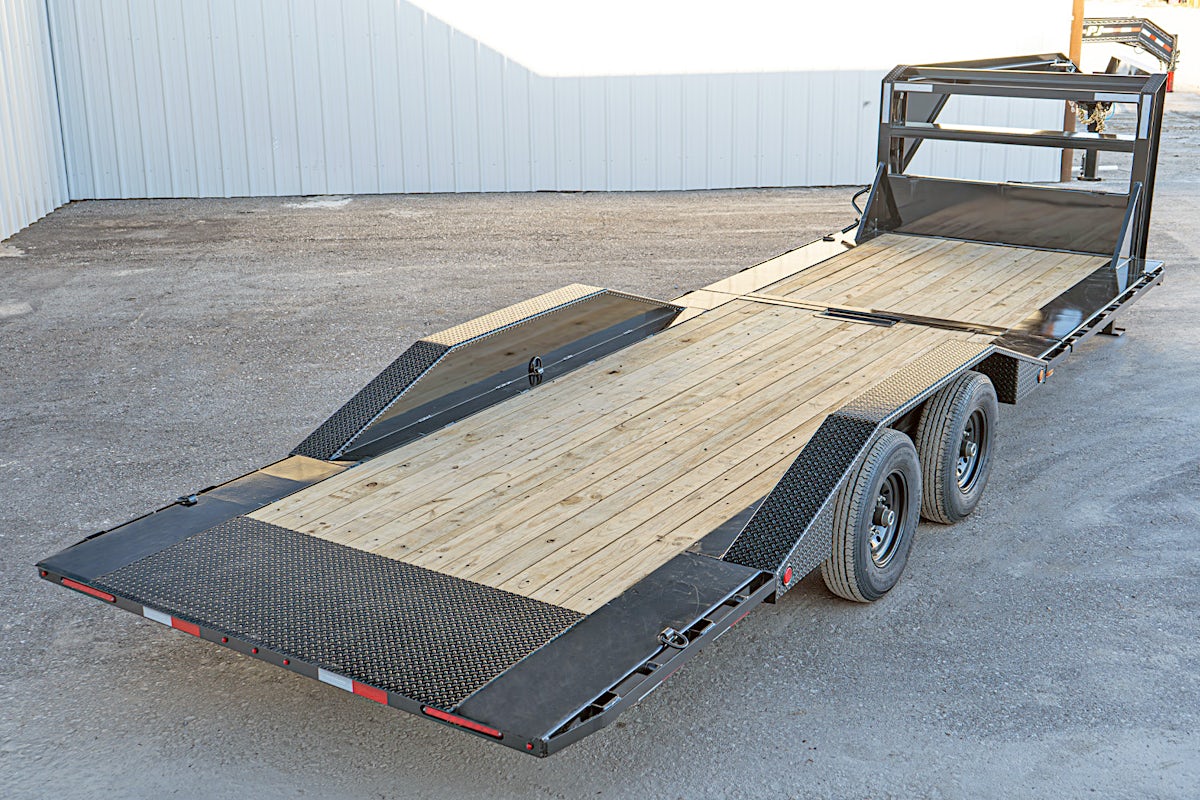 PJ Trailers 24'x102" Gooseneck 6" Channel Super-Wide Gravity Tilt Trailer (TS) - Image 18