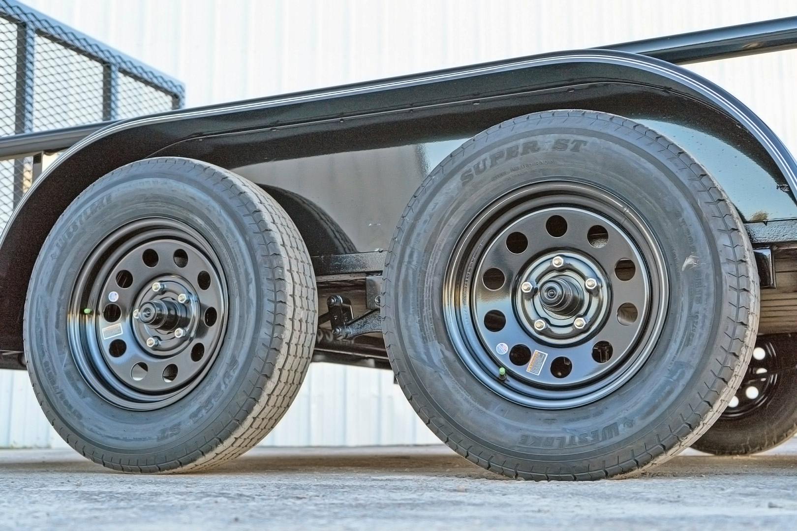 Texas Bragg 14'x83" Utility Trailer w/ 4' Gate (U2) - Image 8