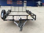 Texas Bragg 10'x77" Utility Trailer w/ 4' Gate (U1) Stock #84436 - Thumbnail 3