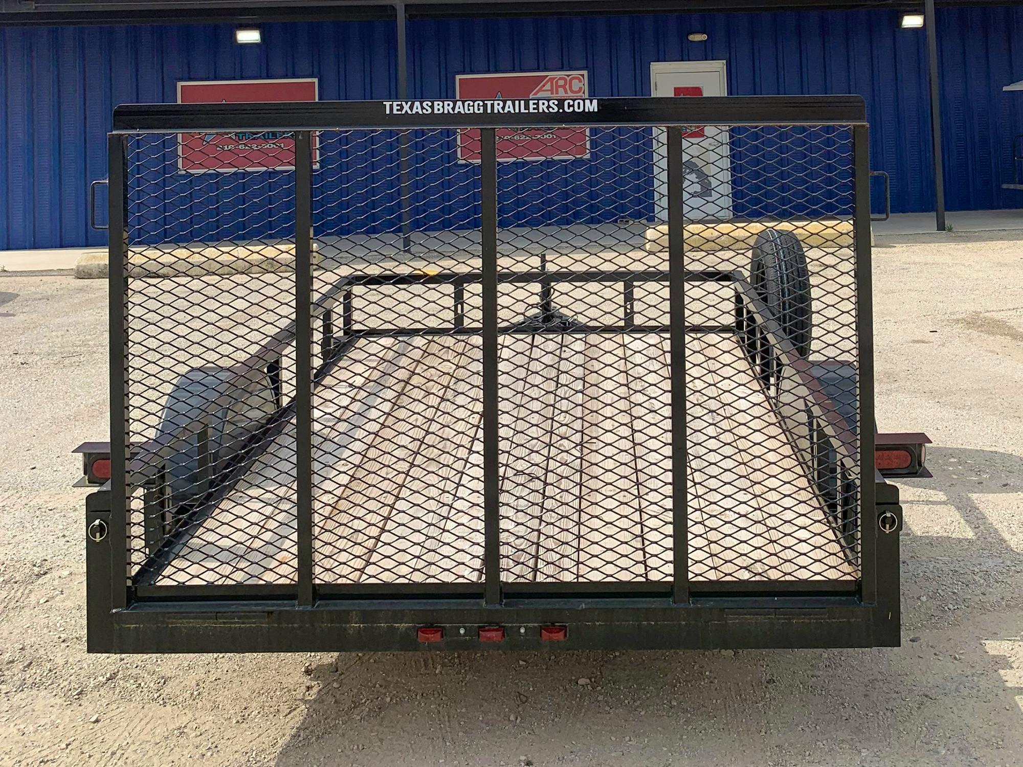 Texas Bragg 10'x77" Utility Trailer w/ 4' Gate (U1) - Stock #84436 - Image 2 of 3
