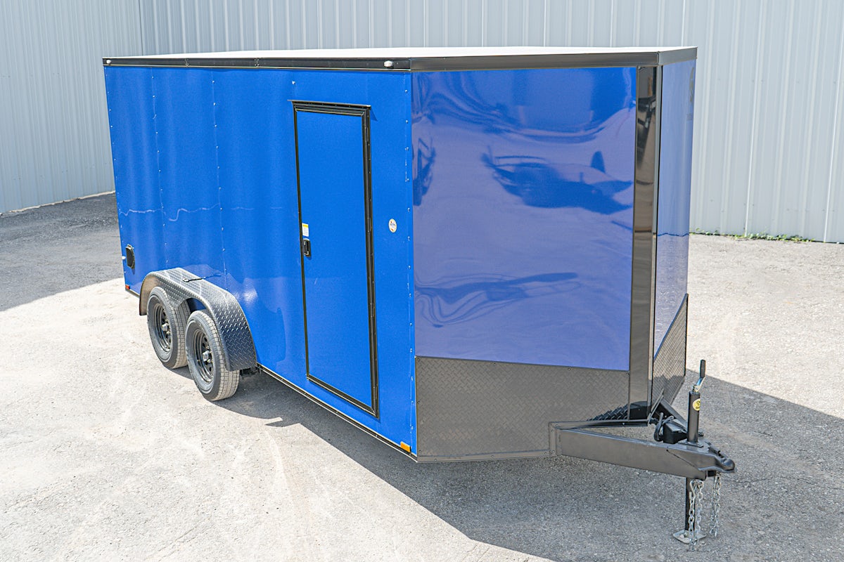 Spartan 7'x16' Enclosed Cargo Trailer w/ Rear Ramp Door (C2) - Image 1