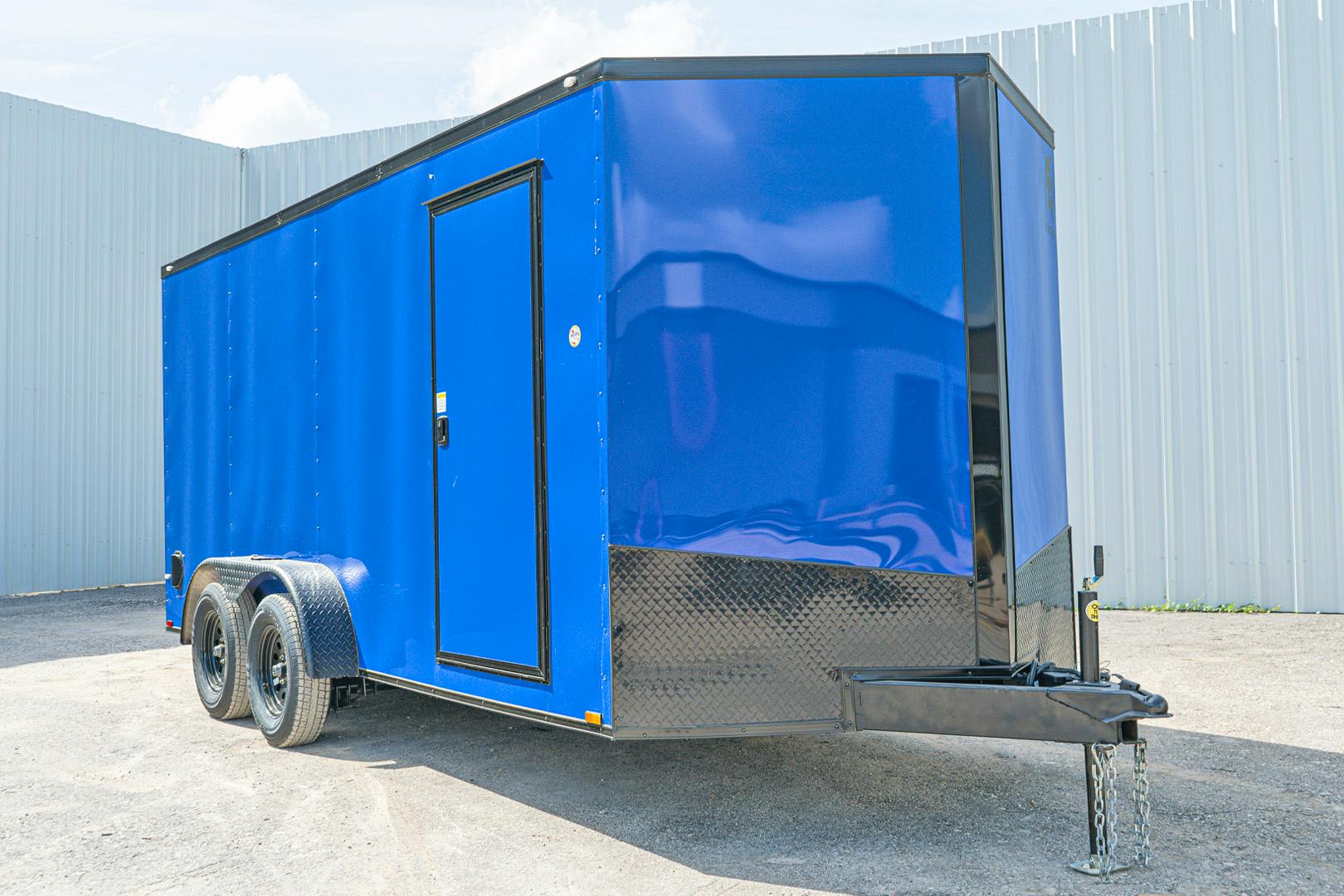Spartan 7'x16' Enclosed Cargo Trailer w/ Rear Ramp Door (C2) - Image 2