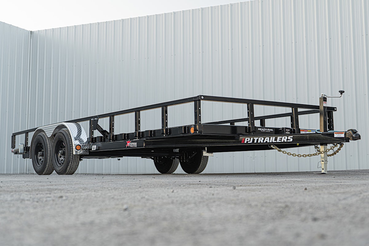 PJ Trailers 20'x83" Tandem Axle 4" Channel Utility Trailer (UL) - Image 3