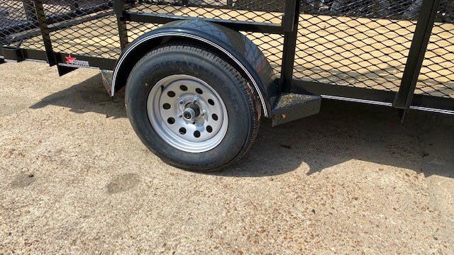 X-ON 12'x77" Landscape Trailer w/ 2' Sides & 4' Gate (L1) - Image 4