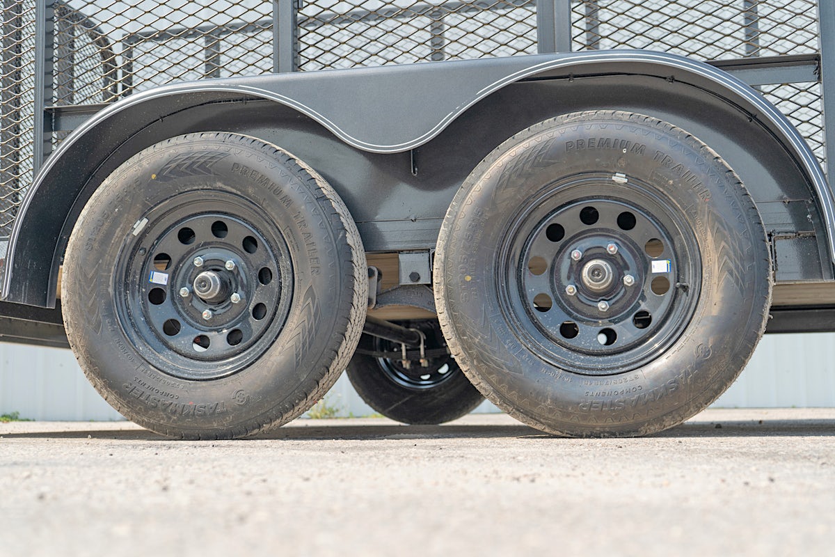 X-ON 14'x83" Landscape Trailer w/ 4' Sides & 4' Gate (L2) - Stock #84471 - Image 10 of 14 X-ON 14'x83" Landscape Trailer w/ 4' Sides & 4' Gate (L2) - Stock #84471 - Image 10 of 14