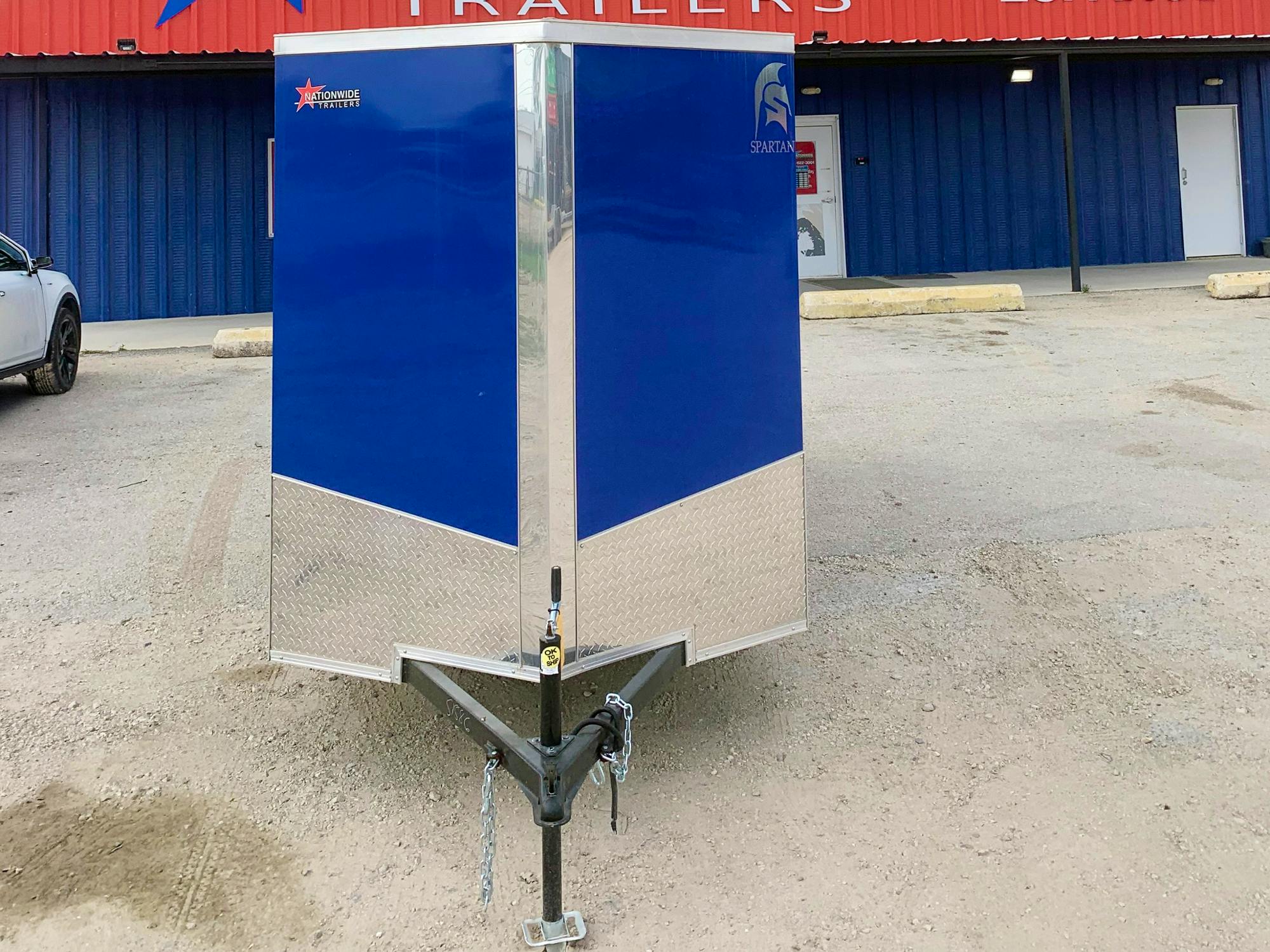 Spartan 6'x12' Enclosed Cargo Trailer w/ Rear Ramp Door (C1) - Stock #84476 - Image 2 of 3