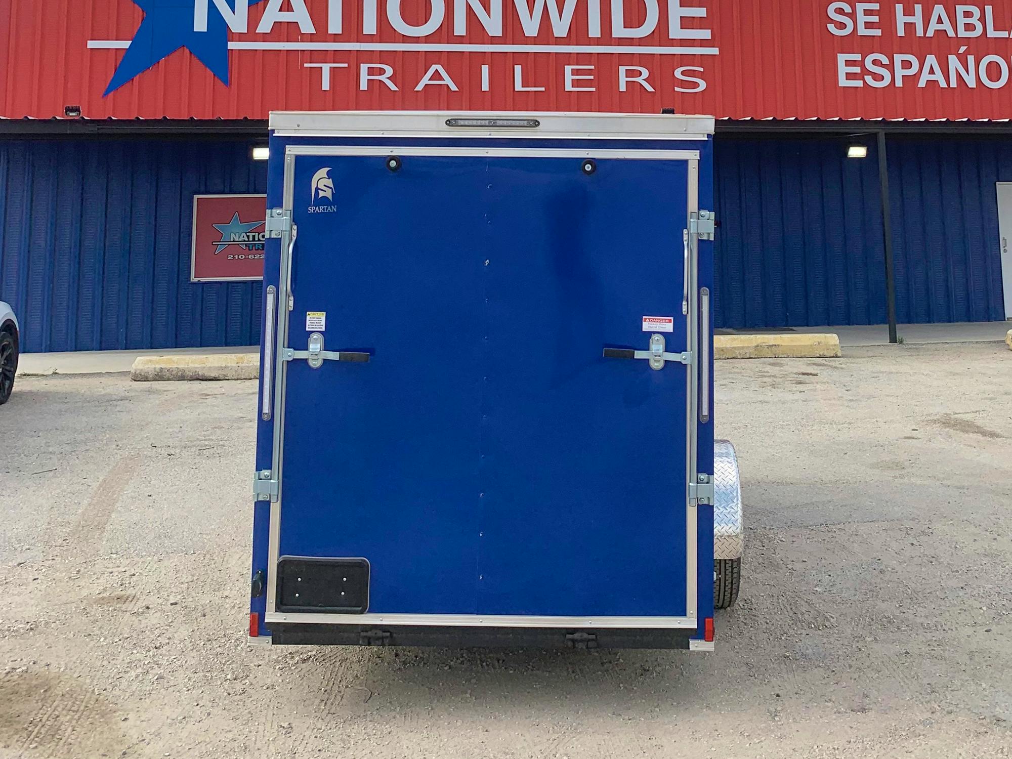 Spartan 6'x12' Enclosed Cargo Trailer w/ Rear Ramp Door (C1) - Stock #84476 - Image 3 of 3