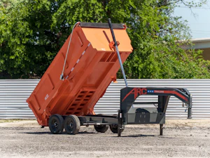 ARC Trailers 14'x83" Gooseneck Telescopic Dump Trailer w/ 4' Sides (GDT)